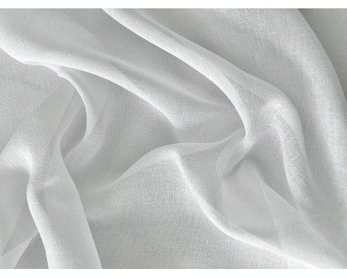 Тюль French Linen (колір білий)